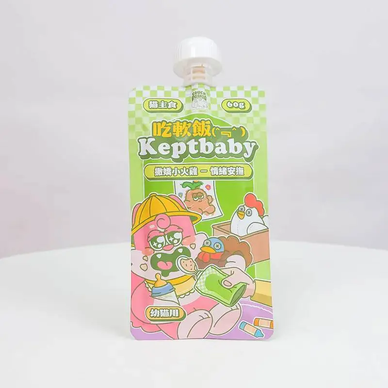 Couch Potato 吃軟飯貓用主食餐包|撒嬌小火雞(幼貓用) 60g